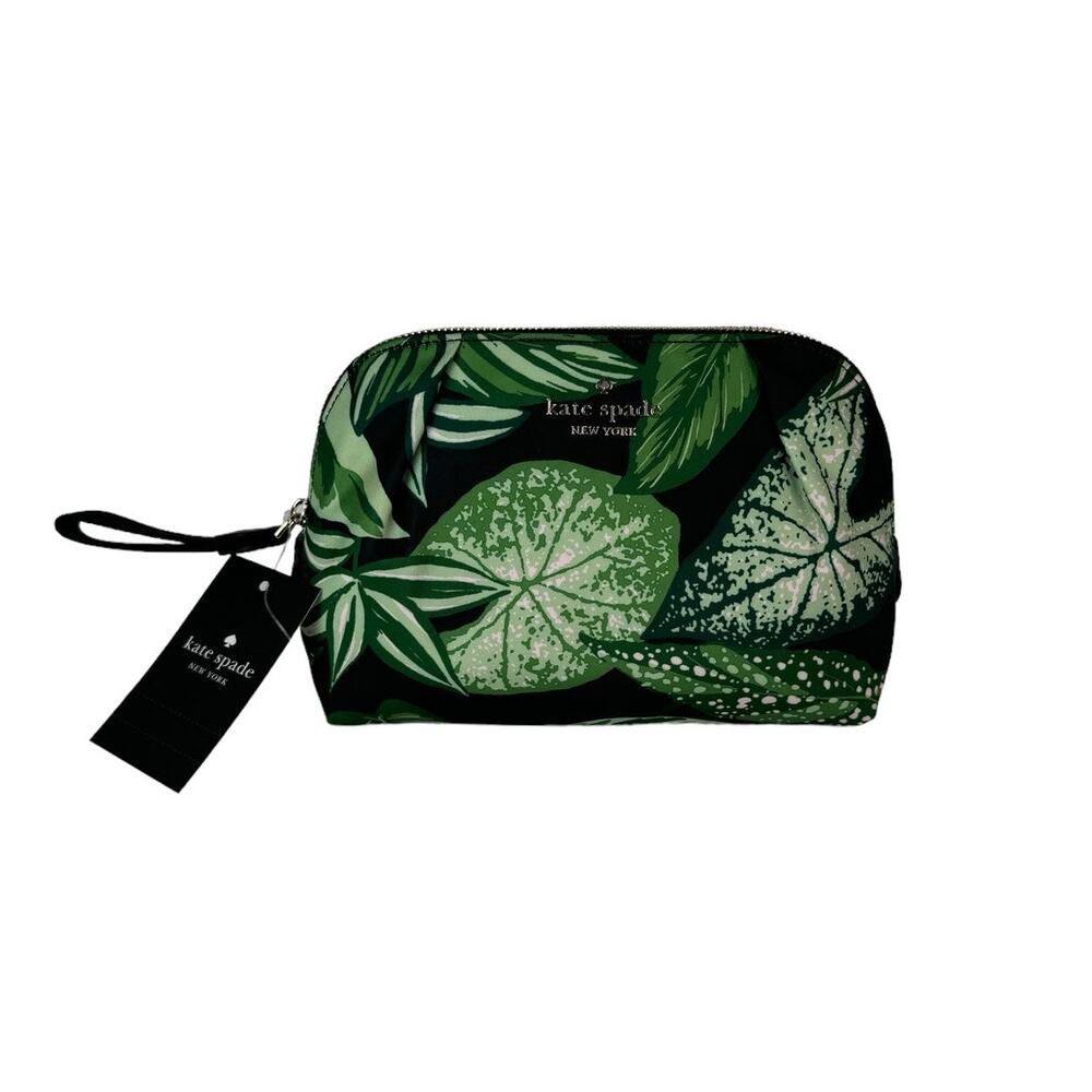 Kate Spade Chelsea Fern Foliage Cosmetic Bag